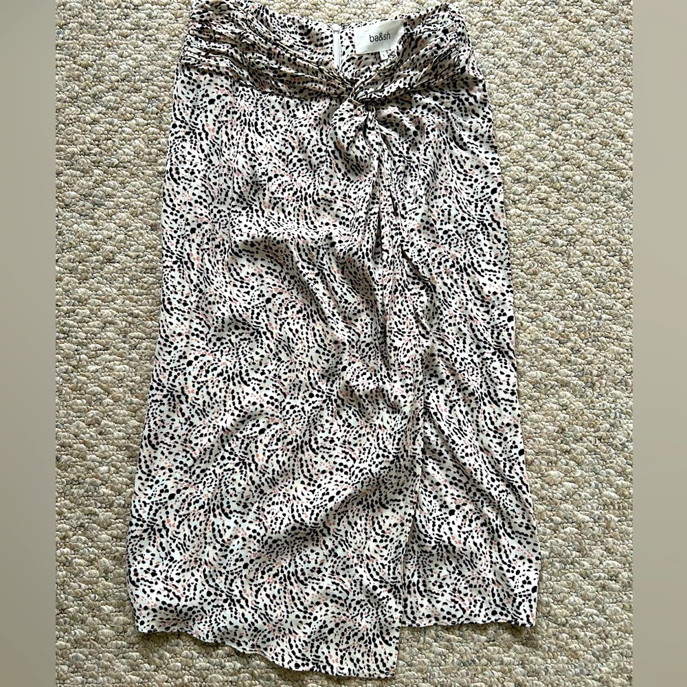 EEUC ba&sh midi wrap skirt